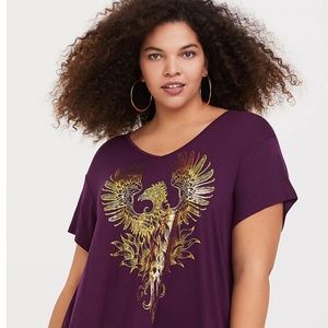 Purple Gold Foil Crimes of Grindenwald Top
